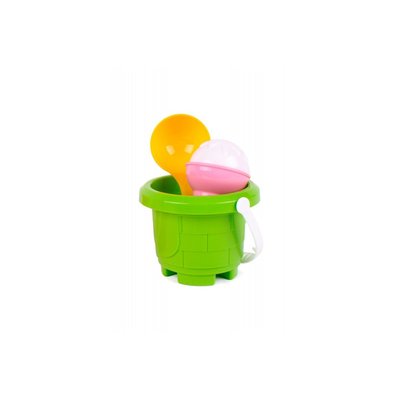 Детский набор для игры с песком ТехноК 7068TXK, 3 цвета 7068TXK(Green) фото