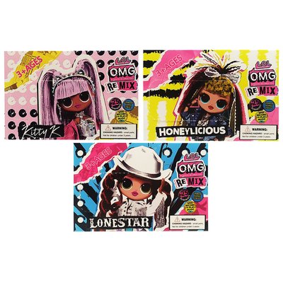 Игровой набор с куклой OMG REMIX B2011-7, 10.5 см, микс цветов B2011-7 фото