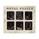 Набор головоломок металлических "Metal Puzzle" 2116, 6 штук в наборе 2116F(Grey) фото