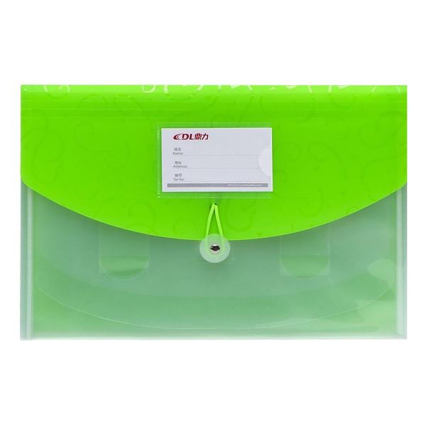 Папка на резинці А4 DL5226 4 відділення DL5226(Green) фото