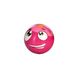 Мяч детский Смайл Bambi MS 3485 размер 6,3 см фомовый MS 3485(Pink) фото