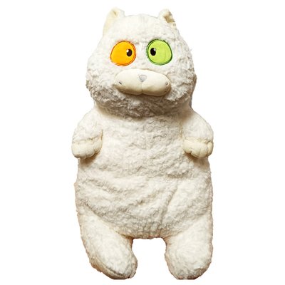 Мягкая игрушка "Толстый кот" K15215, 60 см K15215(White) фото