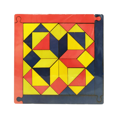 Дитяча мозаїка "Геометрика"172401 дерев'яна 172401(Red-Blue) фото