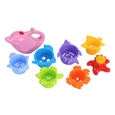 Детская игрушка для ванной "Пирамидка" ТехноК 7396TXK(Blue) 7396TXK(Pink) фото