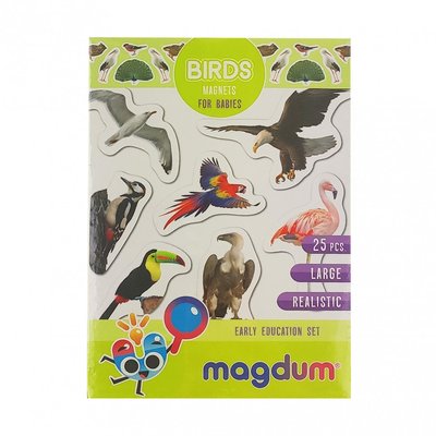 Дитячий набір магнітів Птахи фото Magdum ML4031-30 EN ML4031-30 EN фото