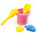 Іграшка "Набір Карапуз" ТехноК 2841TXK для ігор з піском 2841TXK(Pink) фото