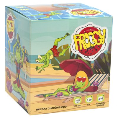 Настольная игра "Froggy Pool" 30352 (укр.) 30352 фото