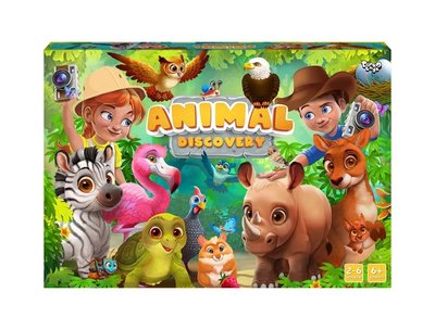 Настольная игра "Animal Discovery" Danko Toys G-AD-01-01U укр G-AD-01-01U фото