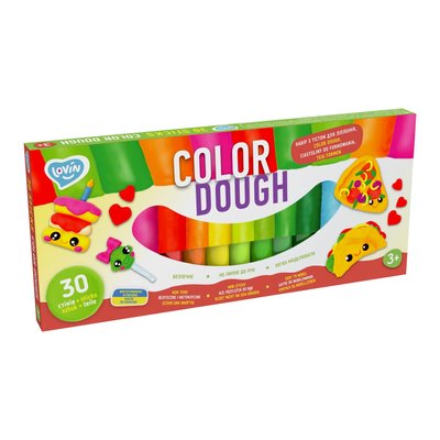 Набір для ліплення з тістом Color Dough 41205, 30 стиків 41205L фото