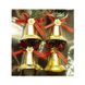 Набір-прикраса на ялинку "Дзвіночок" 1045-214 золото, пластик, 4 шт 1045-214 фото 2