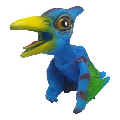 Динозавр інтерактивний HY538 c звуковими ефектами HY538(Blue-Yellow) фото