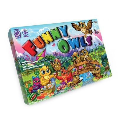 Настільна гра "Funny Owls" DTG98 DTG98 фото