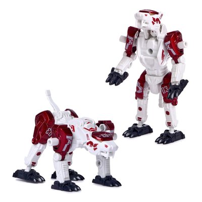 Дитячий трансформер JUNFA HF9989-3 робот+тварина HF9989-3(Red) фото