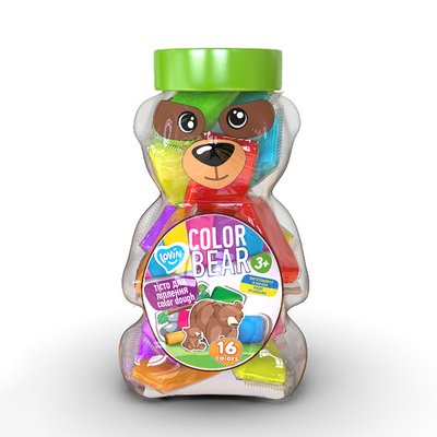 Набір тіста для ліплення "Color Bear" ТМ Lovin 41185 41185 фото