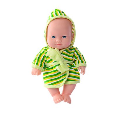 Детский игровой Пупс в халате Limo Toy 235-Q 20 см 235-Q(Green) фото