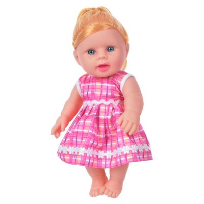 Детская кукла с бутылочкой 396M, 29 см 396M(Pink) фото