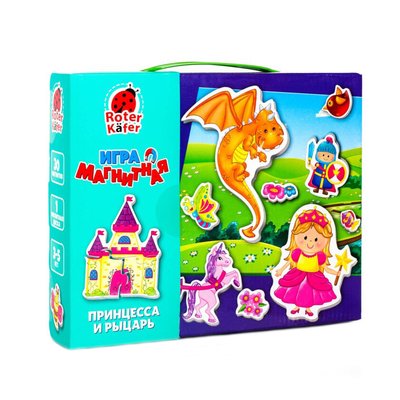 Магнитная игра для детей "Принцесса и рыцарь" RK2060-01 RK2060-01 фото