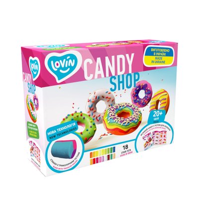 Набір тіста для ліплення "Candy Shop" TM Lovin 41192 41192 фото