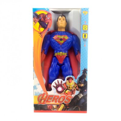 Фігурки супергероїв 945ABHSZ-6, зі звуковими ефектами, 19 см 945ABHSZ-6(Superman) фото