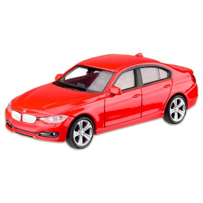 Машина металлическая BMW 335i "WELLY" 44041CW масштаб 1:43 44041CW(Red) фото