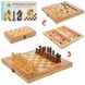 Настольная игра Шахматы 1680 с шашками и нардами 1680C фото
