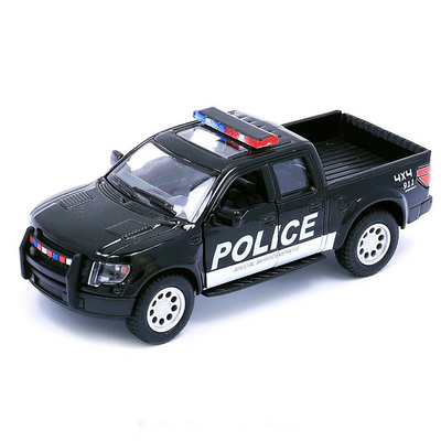 Дитяча модель машинки пікап Ford F-150 SVT Raptor Supercrew Kinsmart KT5365WPR інерційна, 1:40 KT5365WPR(Black) фото