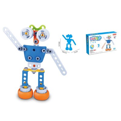 Конструктор детский Build&Play "Робот" Keedo J-7709, 59 элемента J-7709 фото