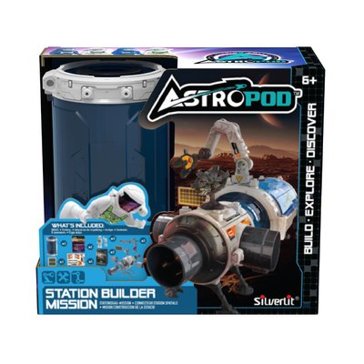Игровой набор Миссия «Построй космическую станцию» Astropod 80336 конструктор с фигуркой 80336 фото
