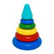 Іграшка розвиваюча "Пірамідка" Tigres 39816, 7 елементів 39816 фото 2