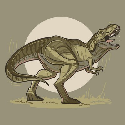 Картина по номерам "Тираннозавр 2" 15027-AC 30x30 см 15027-AC фото