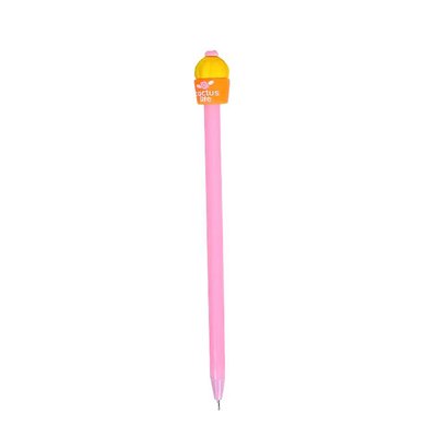 Ручка гелева "Кактус" COLOR-IT 6037 синя 6037(Pink) фото