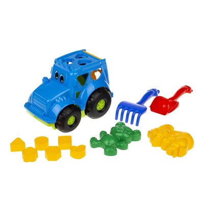 Сортер-трактор "Кузнечик" №2 Colorplast 0336 0336(Blue) фото