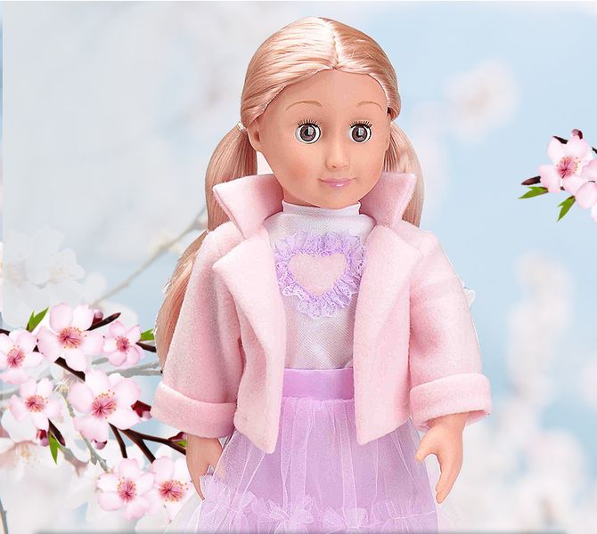 Лялька для дівчаток "A" 2045 м'яконабивна 2045 фото