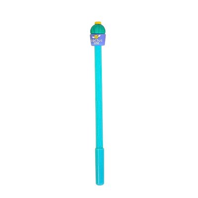 Ручка гелевая "Кактус" COLOR-IT 6037 синяя 6037(Turquoise) фото